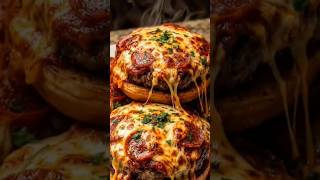 Cheese Burst Pepperoni Burger – Every Bite Pure Heaven! 🤤🧀#food #foodie #jharkhand #ahorts