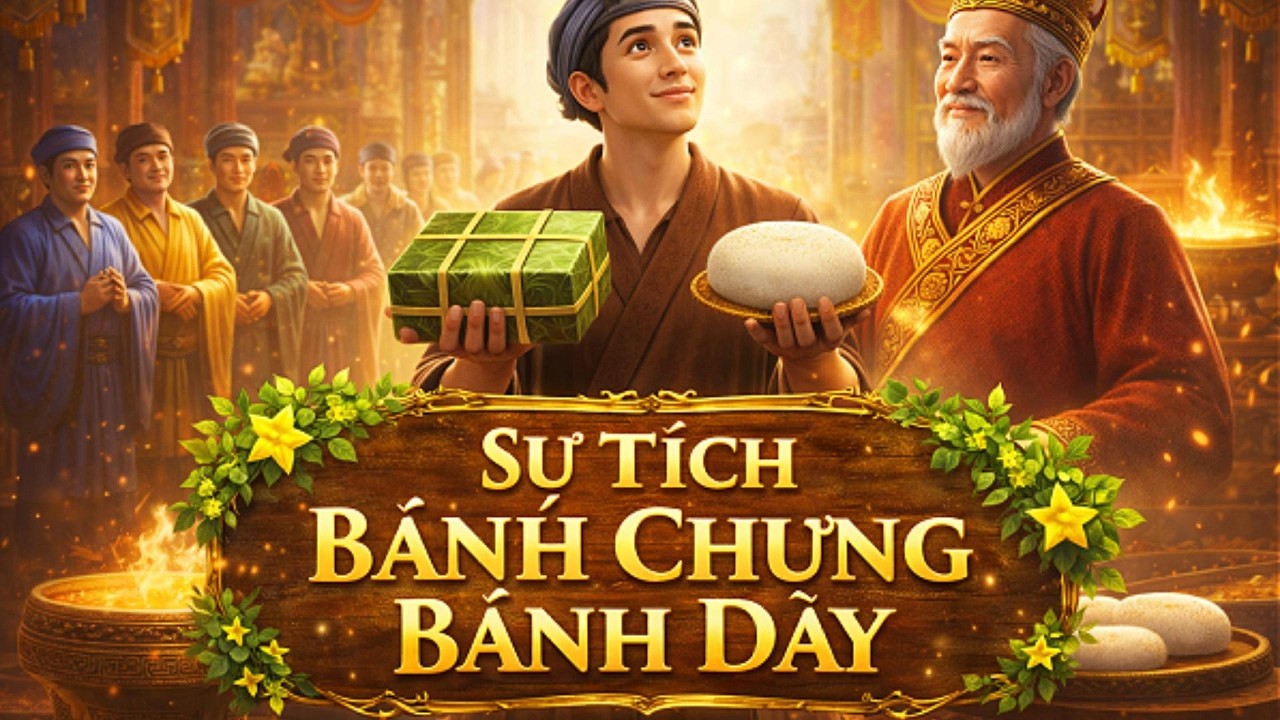 Sự Tích Bánh Chưng Bánh Dày | Truyện Cổ Tích Việt Nam 3D