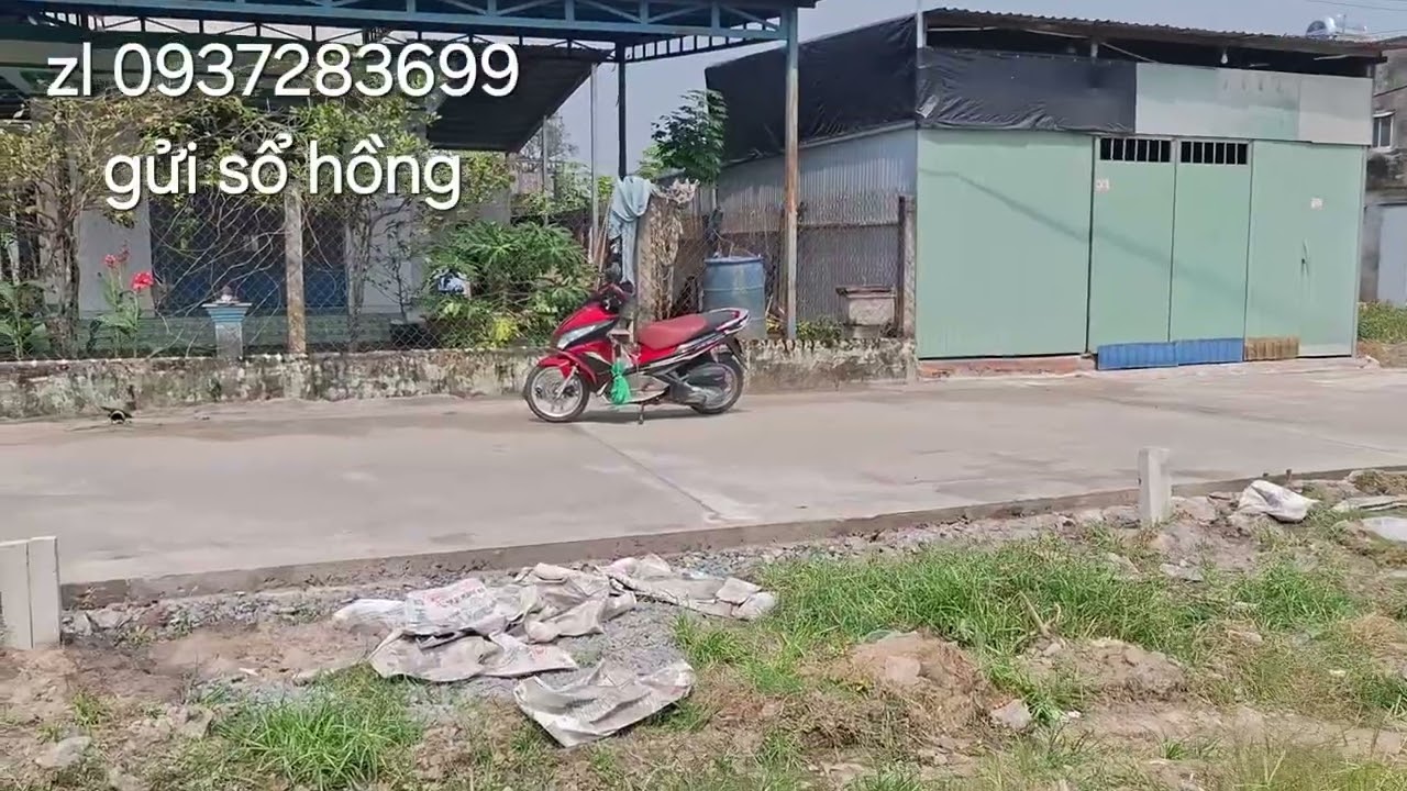 4 lô  .5 x 21 = 105m² full  thổ cư. Gần tỉnh lộ 2 .tân phú trung .củ chi tphcm