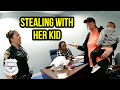 Mom Caught Shoplifting with Her Small Kid: What Was She Thinking?