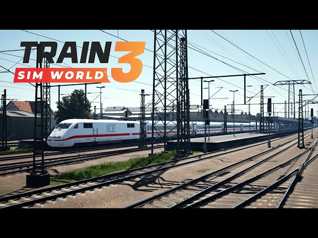 ドイツライン川鉄道シュミレータ 無言検証] Train Simulator 海外編Vol.1 ドイツ鉄道ライン川左岸