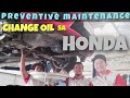 Honda BR-V Preventive maintenance Schedule (PMS) Change Oil at mga dapat i-check.