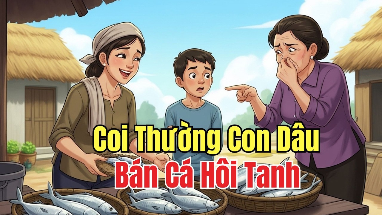 Chuyện Nhân Quả: Mẹ Chồng Coi Thường Con Dâu Bán Cá Và Cái Kết Đắng Lòng
