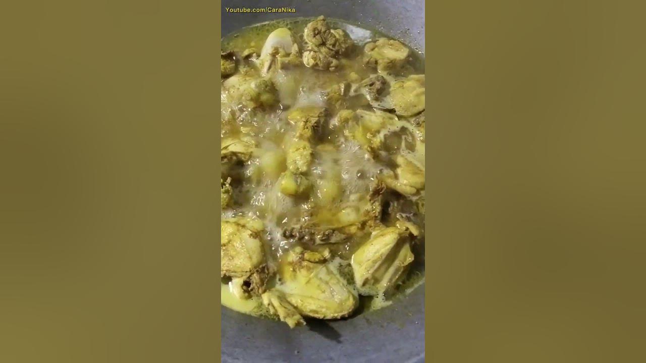 Ayam ungkep pakai bumbu instan