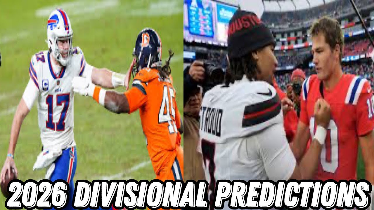 2026 NFL DIVISIONAL ROUND FINAL PREDICTIONS