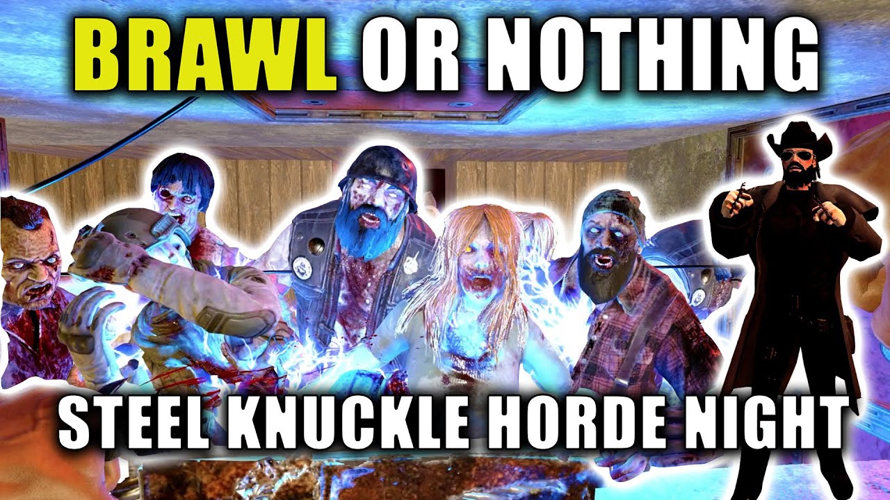 Steel Knuckle Horde Night 7 Days To Die Brawl Or Nothing Alpha 20.