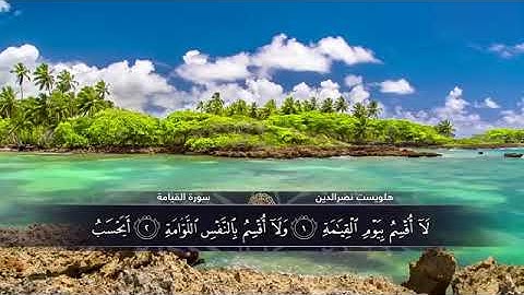 سورة القيامة كاملة هلويست نصرالدين الكرديHalweat nasraden al kurdi