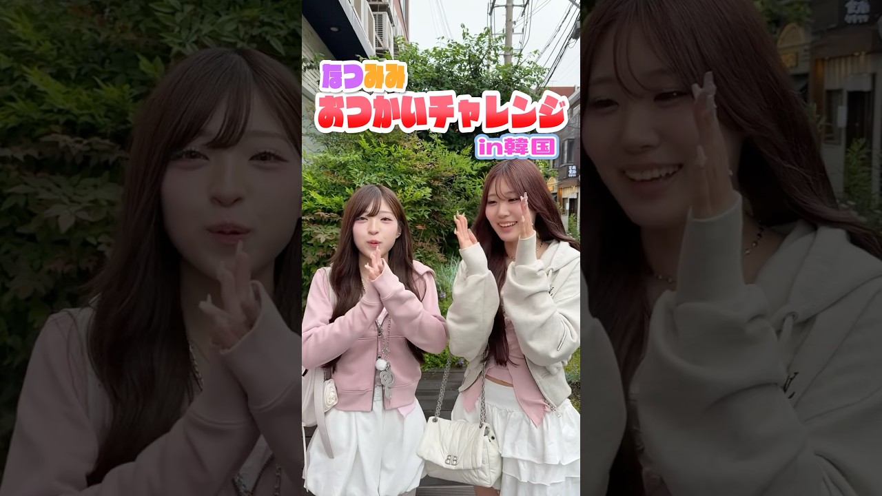 【検証】なつみみに韓国語でおつかい頼んでみたら?@韓国