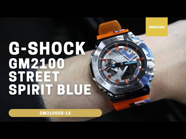 UNBOXING G-SHOCK STREET SPIRIT GM2100SS-1A