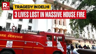3 Dead As Fire Breaks Out In Residential Building In Delhi&#39;s Krishna Nagar Area