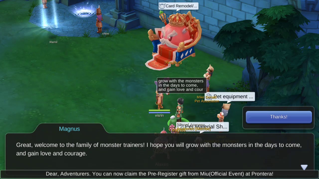 Ragnarok M [En] First Pet 3 YouTube