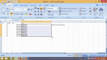 Thủ thuật Excel: Thêm số 0 vào trước số điện thoại đã nhập hàng loạt