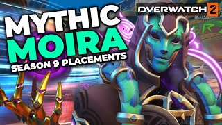 Rank 1 Moira with Mythic Moira Skin (Season 9 Placements Unranked to GM)