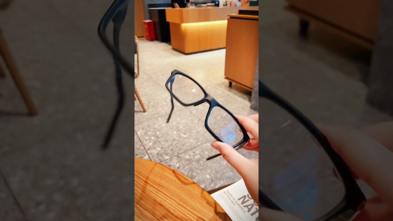 Aluminum Magnesium Ultra-Light Color-Changing Multi-focal Reading Glasses-Frosted Black 