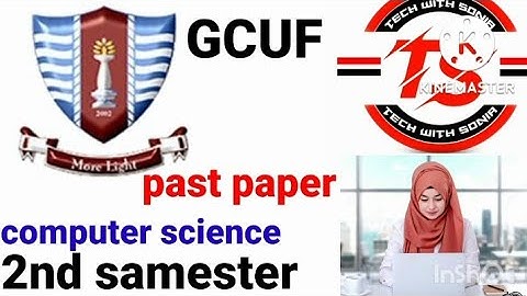 bs computer  science  2nd samester  past paper  #GCUF# affiliated colleges # bs  com science