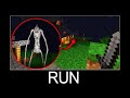 Minecraft wait what meme part 439 (scary monster)