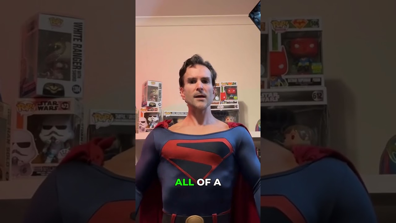 Superman Cosplay Transformation: Instantly Improve Your Stature!