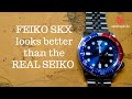 FAKE SEIKO skx009k1 with a sunburst dial-unboxing