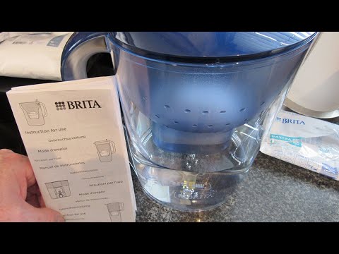 Brita Water filter Jug review of the Marella XL versus the Elemaris XL  comparison Maxtra technology 