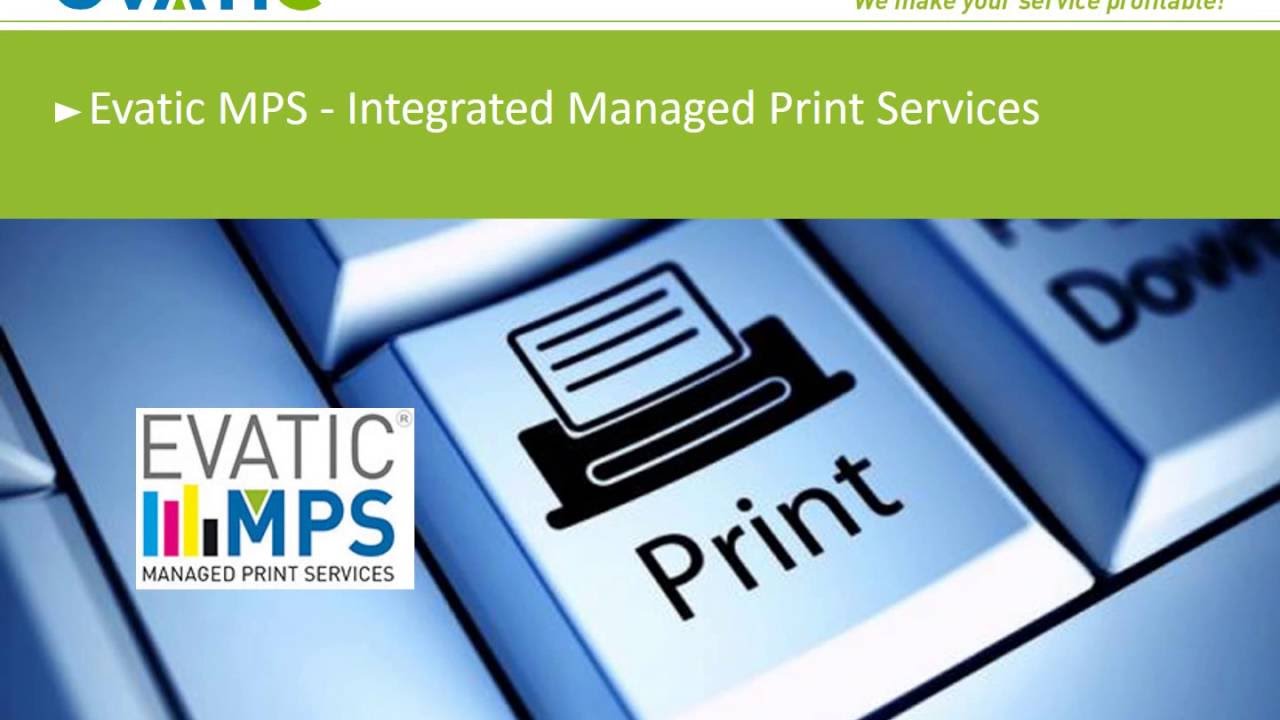 Evatic MPS/M2M system for Printing Industry