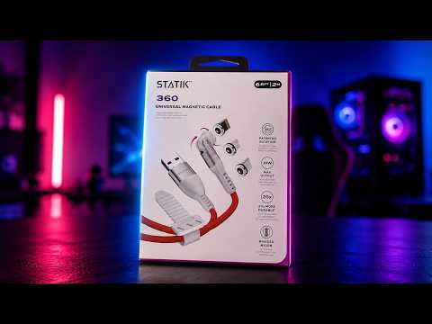 Statik 360 Review | The 2-Meter Universal Magnetic Cable for USB-C, Lightning, and Micro-USB