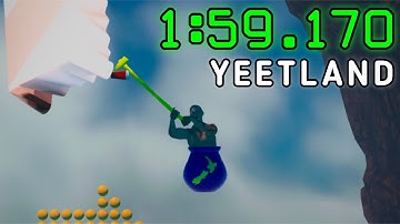 Getting Over It - Yeetland Map in 1:59.170