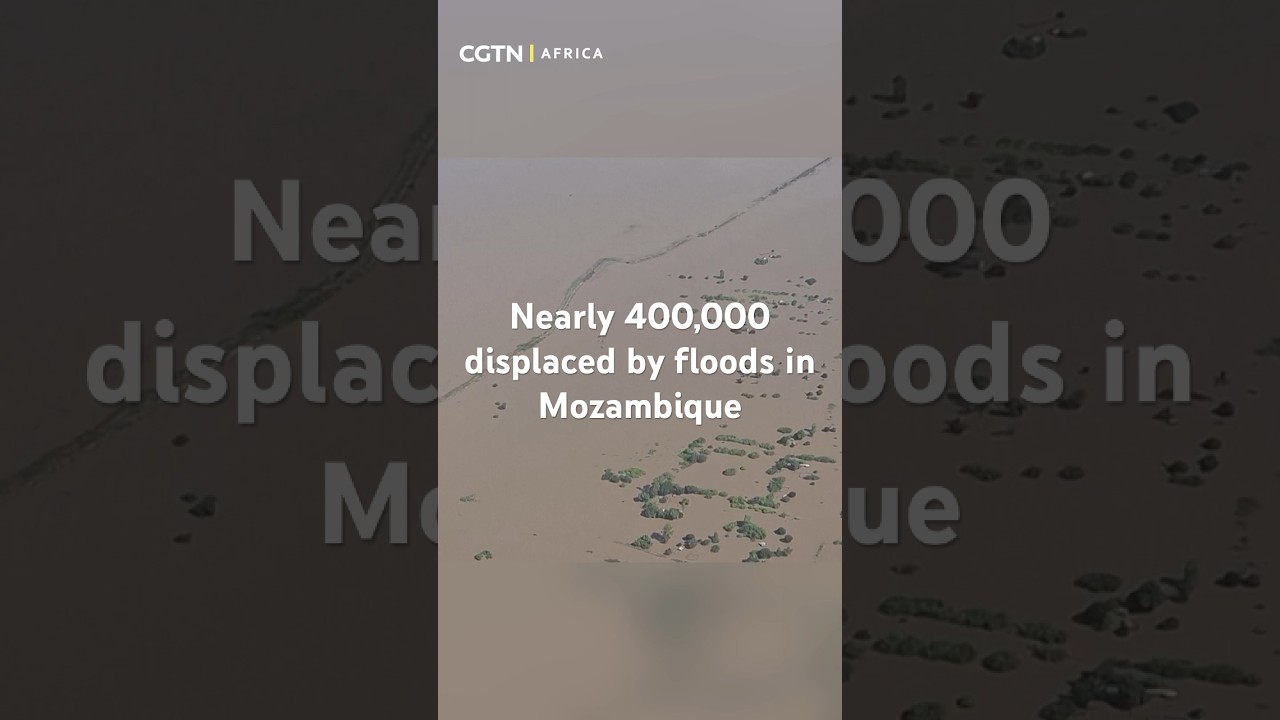 Nearly 400,000 displaced by floods in Mozambique
