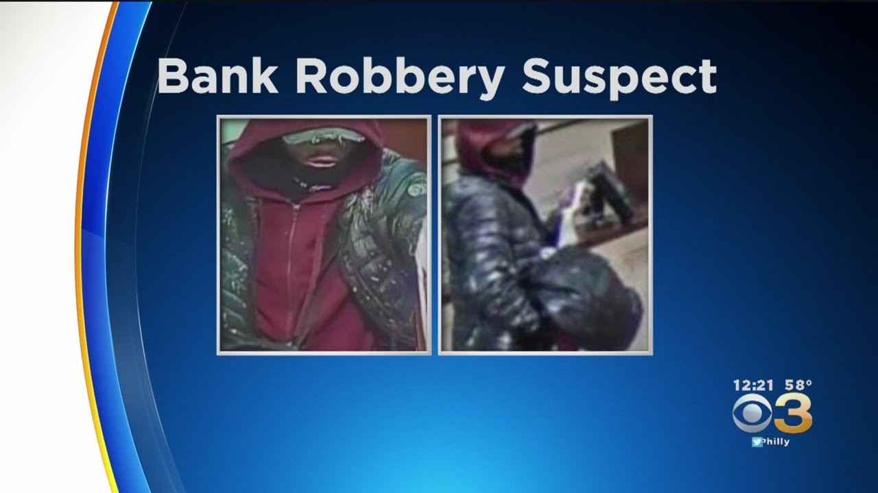 Philadelphia Police Looking For Man Wanted In Armed Bank Robbery - YouTube
