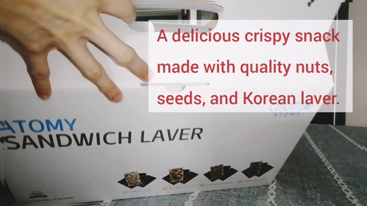 Atomy sandwich laver