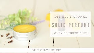 All Natural Solid Perfume Recipe | Essential Oils for Perfume screenshot 4
