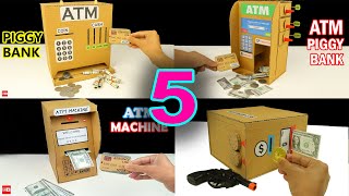 5 Amazing Personal ATM Machine - DIY ATM Machine with Money