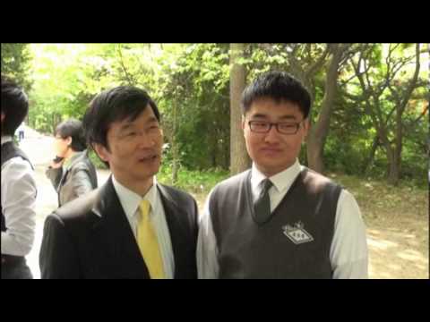 [영상]모교에서 후배들을 만난 곽노현 후보