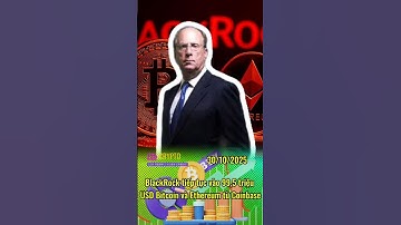 BlackRock tiếp tục vào 99,5 triệu USD Bitcoin và Ethereum từ Coinbase