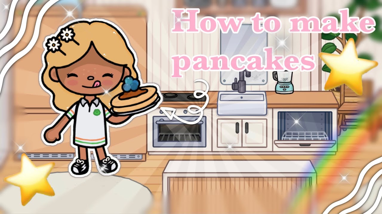 How to make pancakes in toca boca! - YouTube