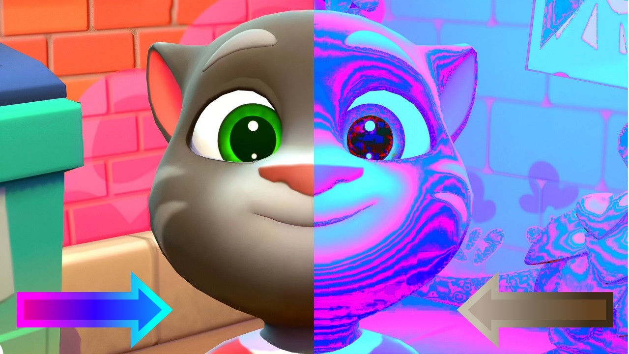 Texas Tom Reverse Reverse Talking Tom vs Talking Tom Battle! - YouTube