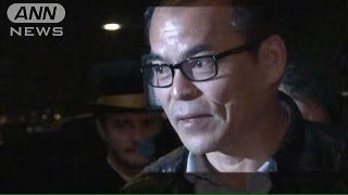 ノーベル賞受賞の中村教授　ストックホルムに到着(14/12/05)