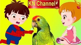 BÉ NA VỚI TẤM LÒNG THƯƠNG YÊU ĐỘNG VẬT | KN Channel  Hoạt hình Việt Nam | GIÁO DỤC MẦM NON