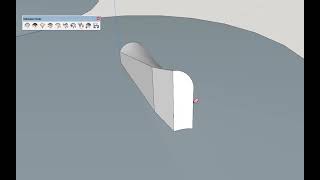 Create vertical surfaces between non-parallel edges/faces in SketchUp