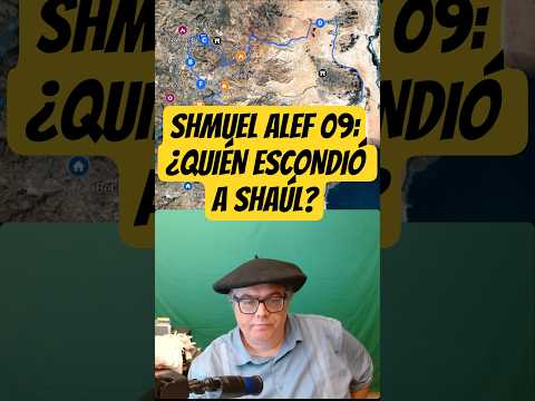 #929  #tanaj  #samuel #shmuelalef 09: ¿Quién escondió a Shaúl?