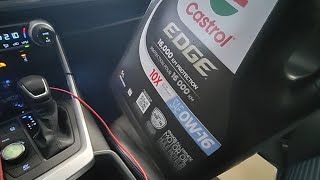 The wife RAV4 Hybrid gets an oil change with 0w-16...