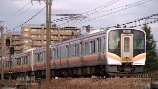 E129系B11+A11編成 信越本線下り普通453M