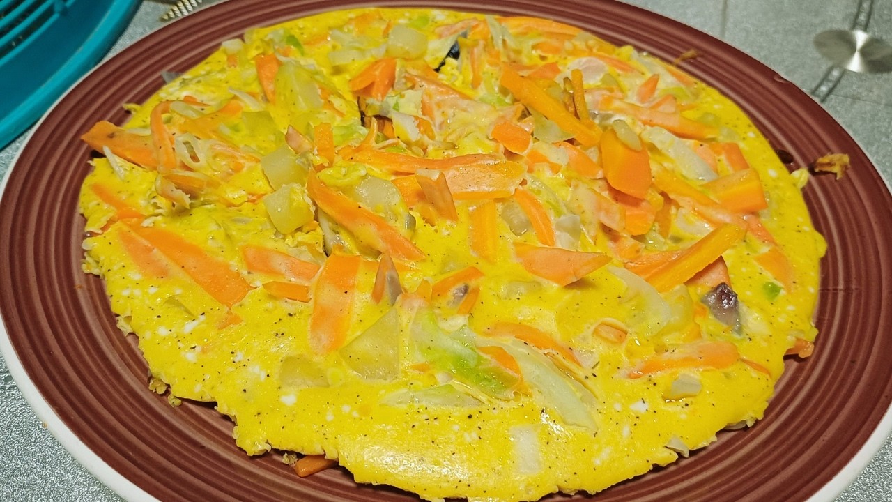 HEALTHY VEGETABLE OMELETTE | FILIPINO FOOD RECIPE | JEFF VQ