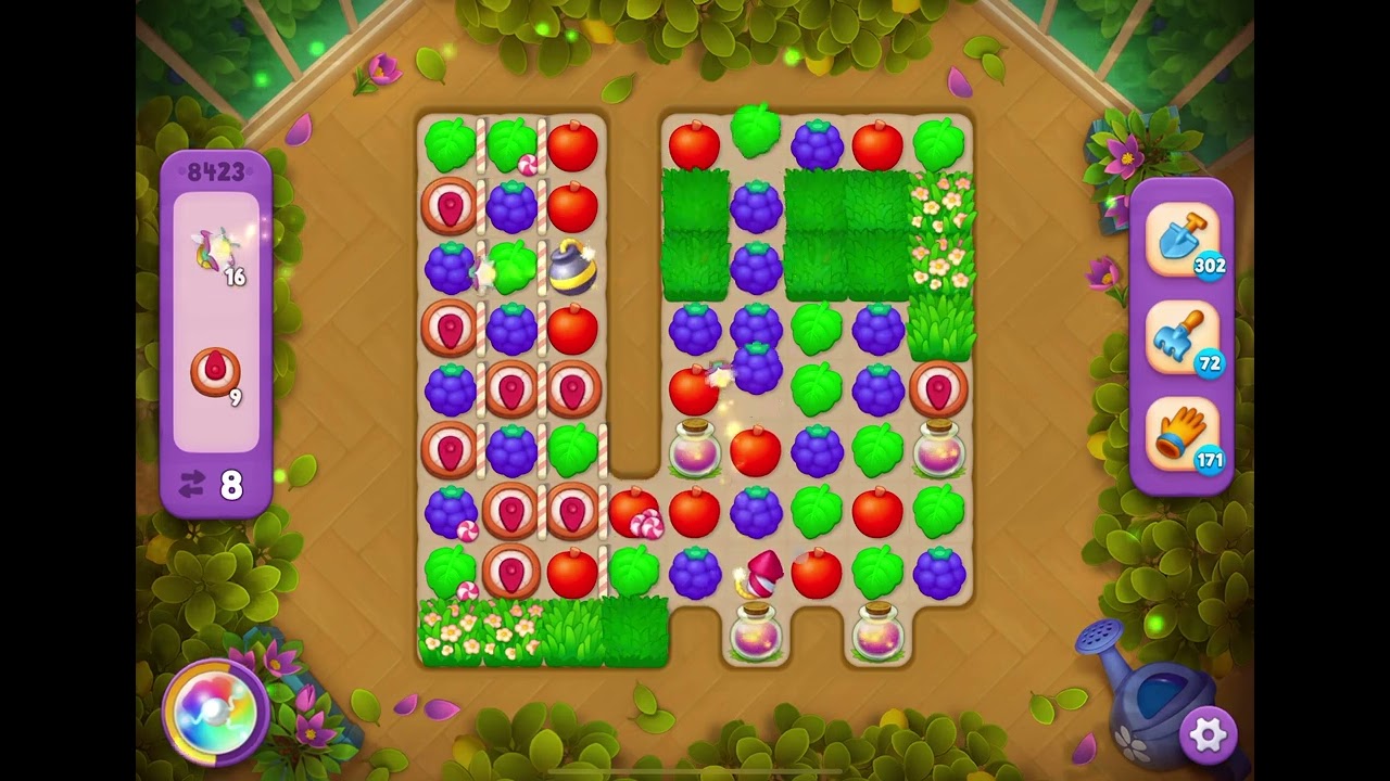 GardenScapes Level 8423 no boosters