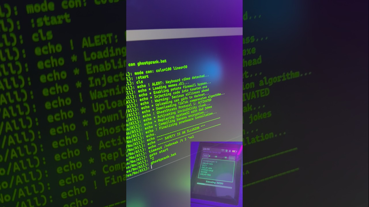 HighBoy HID Demo! #education # #cybersecurity #highboy