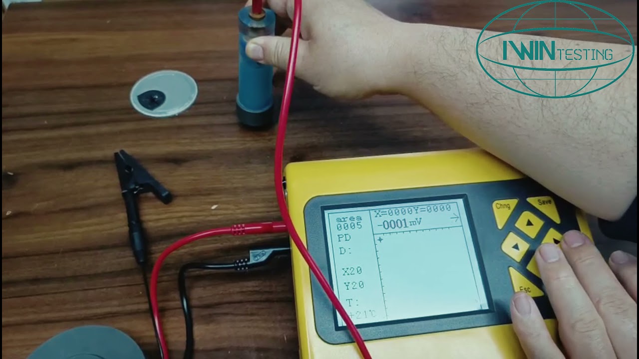 IWIN-Concrete Rebar Corrosion Tester Operation Guide Video-English Language Version