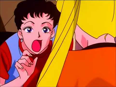 Seiya cae sobre Serena