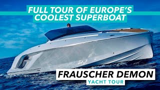 Frauscher 1414 Demon | Full tour of Europe's coolest superboat | Motor Boat & Yachting screenshot 3