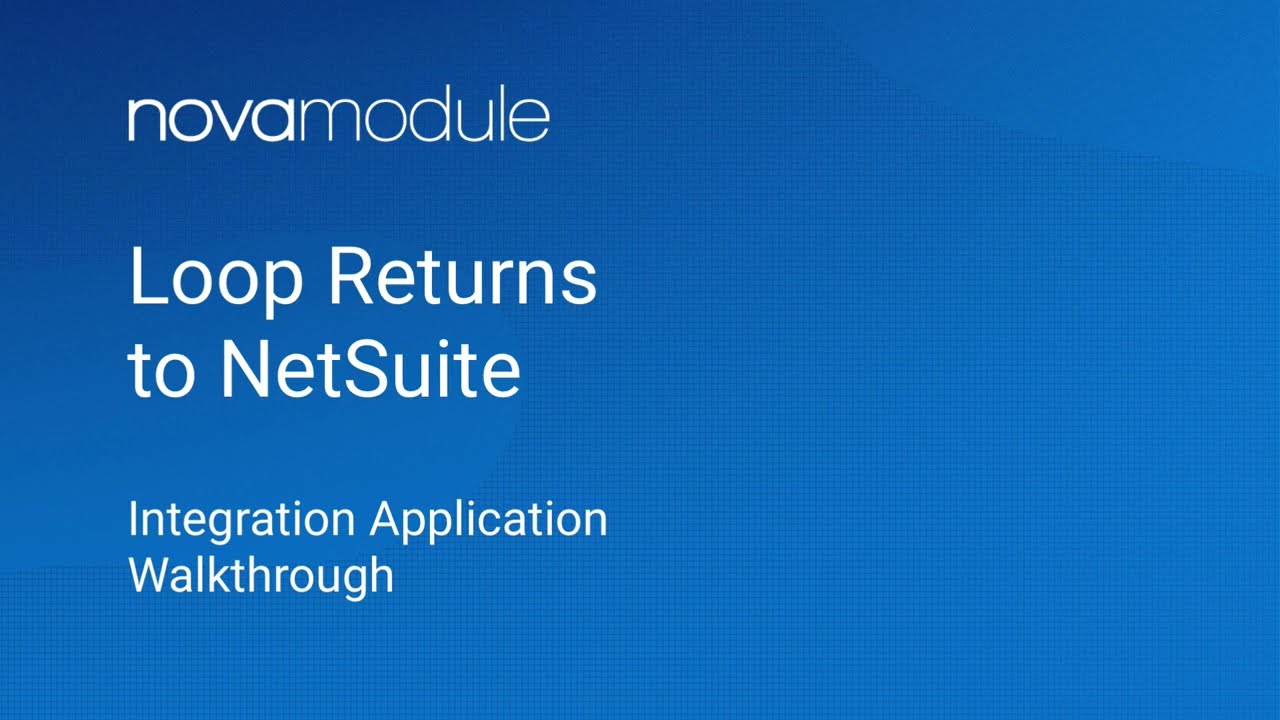 Loop Returns - NetSuite Connector Integration