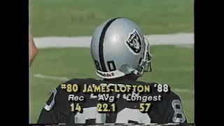 1988 RAIDERS - CHIEFS (10-30-88)