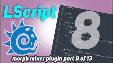 LScript Tutorial | Morph Mixer Part 8 of 13 | Lightwave 3D
